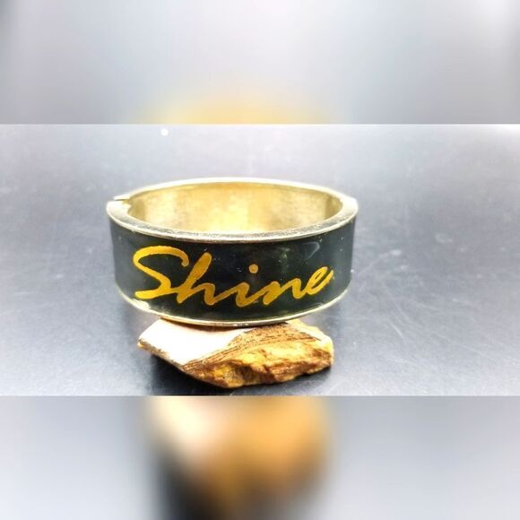 Shine hinge bracelet vintage OFL - Picture 1 of 5